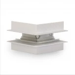 Коннектор угловой внешний для встраиваемого магнитного шинопровода AM Group MAGNET AM402 LL-20С90° ВНЕШНИЙ WH (48V)