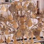 Подвесная люстра Favourite Albero 1763-5P (220V, подвески, на цепи, подсвечник, свеча)