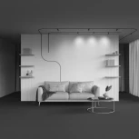 Трековый светильник магнитный 9Вт 24V Maytoni Focus Led TR187-1-9W3K-M-BBS (круглые)