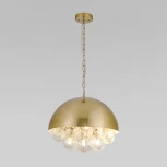 Подвесной светильник Wi-Fi Eurosvet Anait 30177 латунь (220V, управление смартфоном, голосовое управление, умный дом - Minimir Home, Алиса, Маруся, Салют, на цепи)