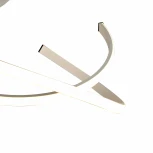 Потолочная светодиодная люстра в виде спирали Mantra Nur 6001 (220V, диммер, спираль)