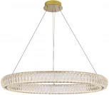 Подвесной светильник хрустальный светодиодный Newport 8290 8291/80 gold