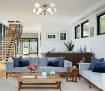 Потолочная люстра на штанге Maytoni Erich MOD221PL-10G (220V, шарики)