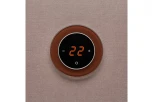 Терморегулятор AURA RONDA 8017 BROWN DARK (ТЕМНЫЙ КОРИЧНЕВЫЙ)