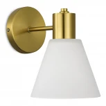 Бра Evoluce Arki SLE1561-301-01 Латунь/Белый E27 1*60W (220V)