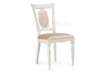 Деревянный стул Woodville Лино молочный / ромб 02 494210