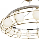 Подвесная люстра Maytoni Carcass MOD312PL-12GCH