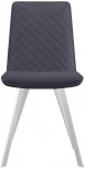 Стул 202 B28 ANTRACITE, ножки белые Dikline 00-00058117