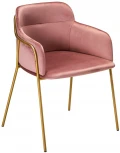 Стул R-Home Strike Pink gold