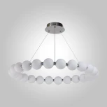 Подвесной светильник светодиодный AM Group PEARL PEARL-D800 CH (220V, на тросе, шар, бусы)