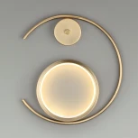 Настенный светильник Lumion Goldie 5689/7WL LEDIO золотой LED 7W 550Лм 3000К 220V