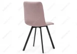 Стул на металлокаркасе Чилли розовый / черный