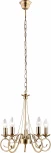 Подвесная люстра Globo Truncatus 69003-5 (220V, на цепи, подсвечник, свеча)