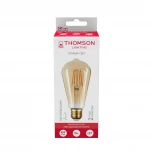Лампочка светодиодная филаментная прозрачная груша E27 9W Thomson St64 TH-B2130