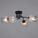 Потолочная люстра на штанге Reluce 70176-0.3-04 BK (220V)