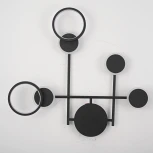 Настенный светильник Wi-Fi Zingy E Black ImperiumLoft Zingy01 (LED, 220V, пульт управления)