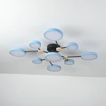 Потолочная люстра с пультом на штанге LED Lu Carte LC-11-1727