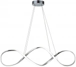 Подвесной светильник с таймером Escada Knot 10236/1 LED*60W Chrome 10236/1LED (220V, пульт управления, на тросе)