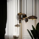 Подвесной светильник Loft It Knot 8135-B mini (LED, 220V, на проводе, круглые)