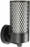 Настенный уличный светильник Novotech Matrix 370971 STREET черный IP54 E27 max 25W 220V