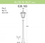 Наземный фонарь Fumagalli Rut E26.163.000.WXF1R (220V, IP55)