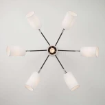 Потолочная люстра Eurosvet Duetto 70072/7 белый