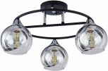 Потолочная люстра на штанге Arte Milano AMALFI 322403/3 BK+CR (220V, шар)