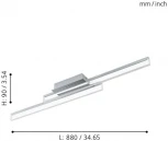 Потолочная люстра Eglo Palmital 97965 (LED, 220V, IP44)