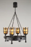 Подвесная люстра Aployt Simona APL.500.03.08 (220V, на цепи, под старину, факел)