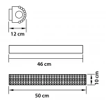 Настенный светильник Osgona Monile 704642