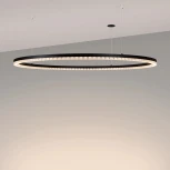Подвесной светильник светодиодный SP-DIAMOND-R1250-80W Warm3000 (BK, 45 deg, 230V, TRIAC) (Arlight, IP20 Металл) 054491