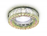 Встраиваемый точечный светильник Ambrella Декоративные Кристалл Led+mr16 S241 PR