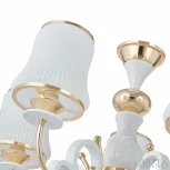 Подвесная люстра Arte Milano Florentia-1097 301097/8 Wh/Gd (220V, на цепи)