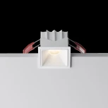 Встраиваемый светильник Maytoni Alfa LED DL043-01-10W3K-SQ-W-1 (220V)