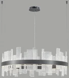 Подвесной светильник Wertmark Lotta WE460.02.023 (LED, 220V, на тросе, круглые, кольцо)