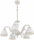 Подвесная люстра Arte Milano AM341837 341837/5 WT+G (220V, на цепи)