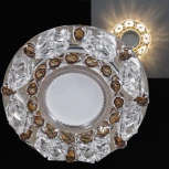 Встраиваемый точечный светильник Reluce 22093-9.0-001PL MR16+LED3W CL+GR (круглые)