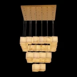 Подвесная люстра каскадная Fluorite Solidez FL1109-25P (220V, на проводе)