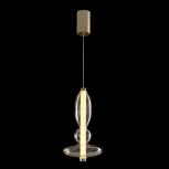 Подвесной светильник светодиодный Crystal Lux QUASAR SP10W LED AMBER (220V, на проводе, круглые)