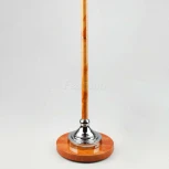 Торшер Eurosvet 9 009/1T RDM (янтарь) (220V, выключатель, круглые, под старину)