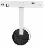 Трековый магнитный светильник 48V iLedex Vision48/22 ZOOM 4822-020-D47-10W-10/60DG-4000K-WH (круглые)