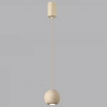 Подвесной светильник Odeon Light Dex 6625/5L камень/металл IP20 LED 5W 3000K 220V (на проводе, шар)