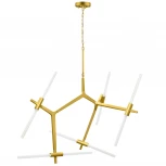 Подвесная люстра Lightstar Struttura 742103 (220V, на цепи, палочки, асимметрия)