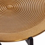 Столик кофейный Secret De Maison BLOOM (mod. 11873-B) алюминиевый сплав, 46*46*51 см, черный/античная медь Tetchair 15860