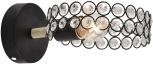 Бра Escada Banjo 679/1A Black 1x60Вт E27, металл/хрусталь, черный/дерево (220V)