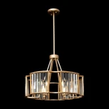 Потолочная люстра на штанге Maytoni Solar MOD087PL-06G (220V, свеча, круглые)