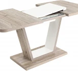 Стол Stool Group Vector 120-160*80 дуб анкона/белый УТ000035446