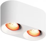 Накладной точечный светильник Denkirs DK3040 DK3096-WH+RD