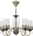 Подвесная люстра Freya Sherborne FR2563-PL-05-BZ (220V, на цепи)