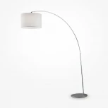 Торшер изогнутый для чтения Maytoni Nevada Z329-FL-01-CH (220V, выключатель)